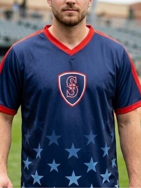World Cup Limited Edition Mariners USA Stars and Stripes Jersey